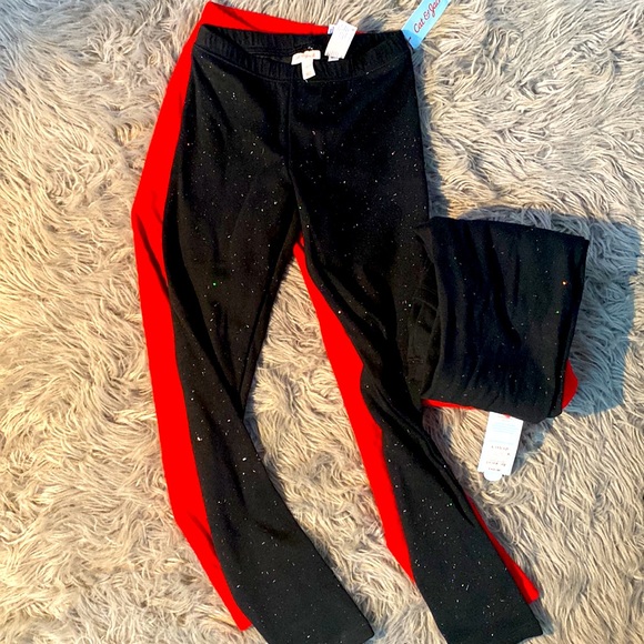 NWT Lot of Four Girls Cat & Jack Sweat Pants Size 10/12 (2 for $15) - Picture 2 of 3